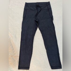 Zyia Luxe Leggings Black Shimmer